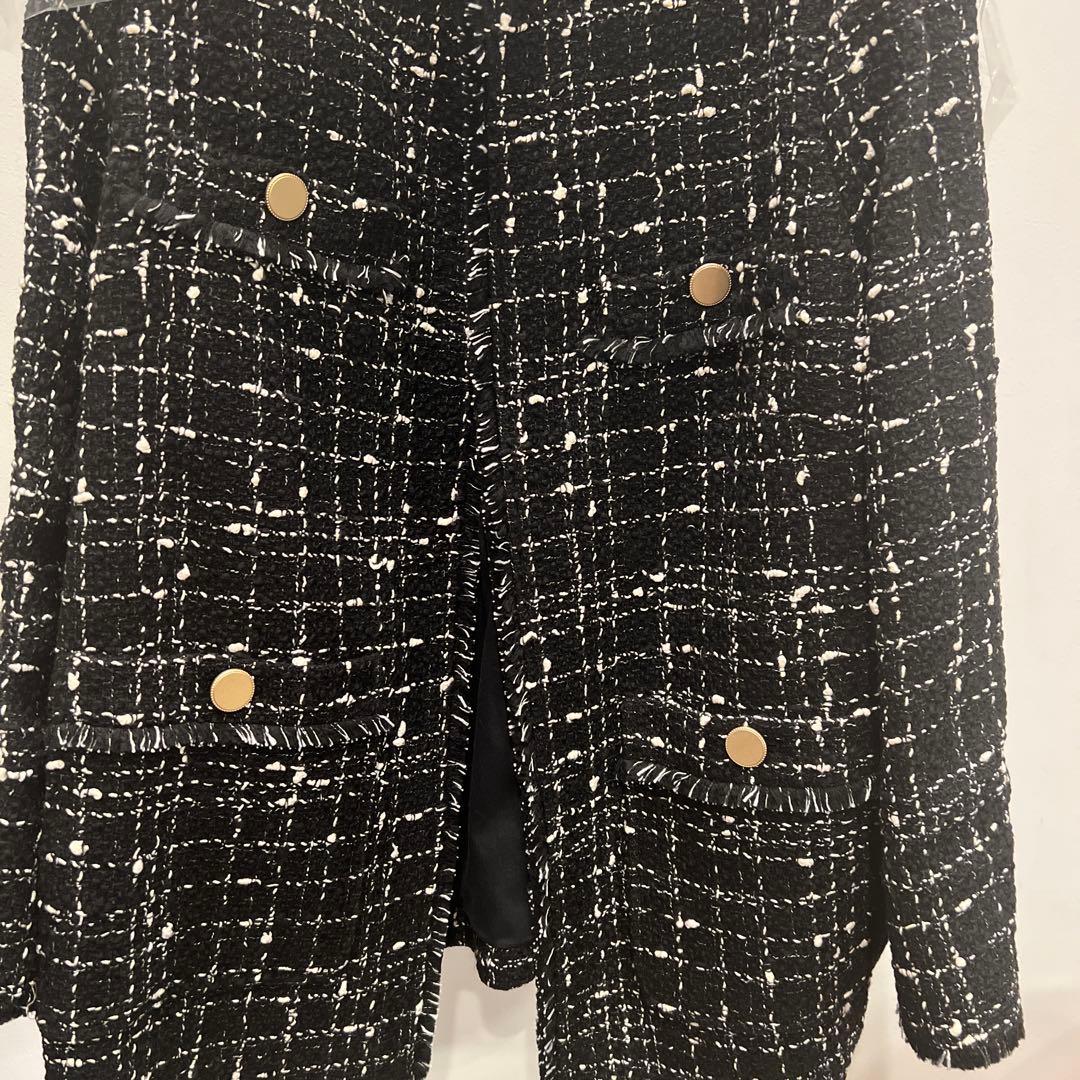 新品未使用　23区　GIOLICA生地　ツイードジャケット　44サイズ