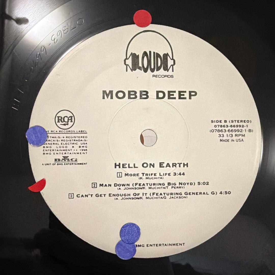 【2LP】MOBB DEEP HELL ON EARTH レコード　USオリジ
