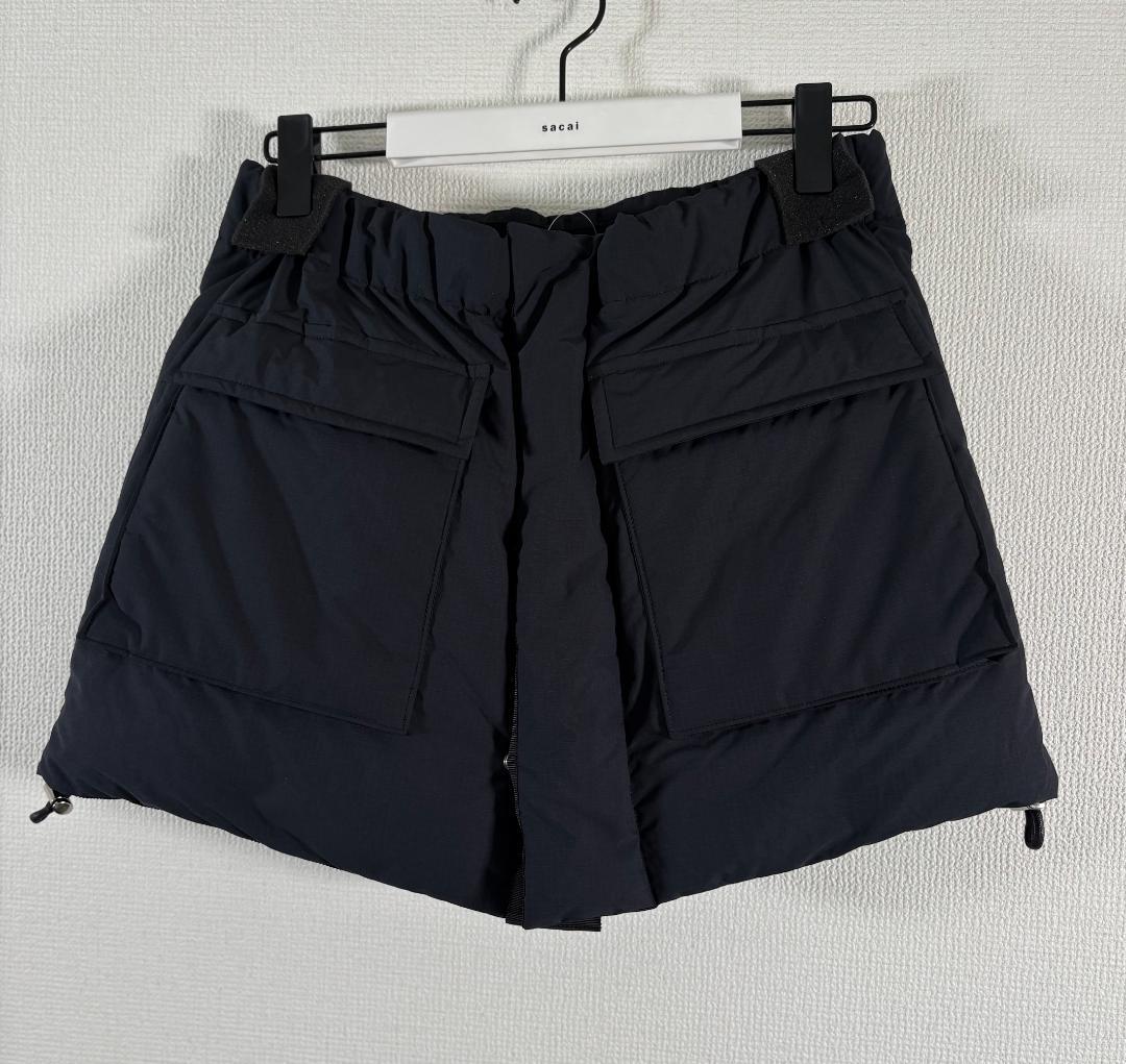 新品未使用　sacai　ダウンスカート ショート丈　サンプル