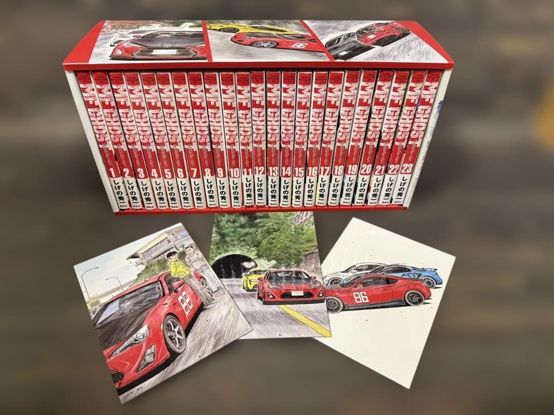 MFゴースト全巻収納BOX(スペーサー3枚)+23巻セット