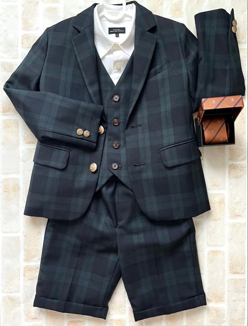 ユナイテッドアローズ　グリーンレーベルリラクシング　セレモニースーツ　5点セット