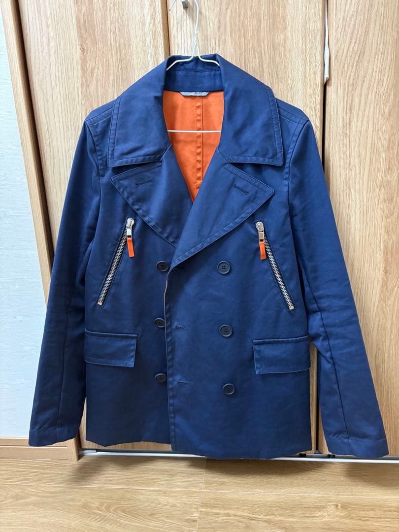 Dior homme コート 44 ネイビー クリス期