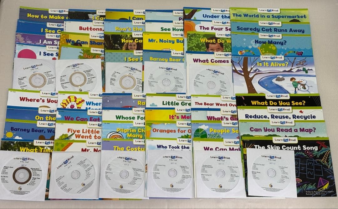 英語絵本 英語教材◇CTP Learn to Read 48冊+CD11枚