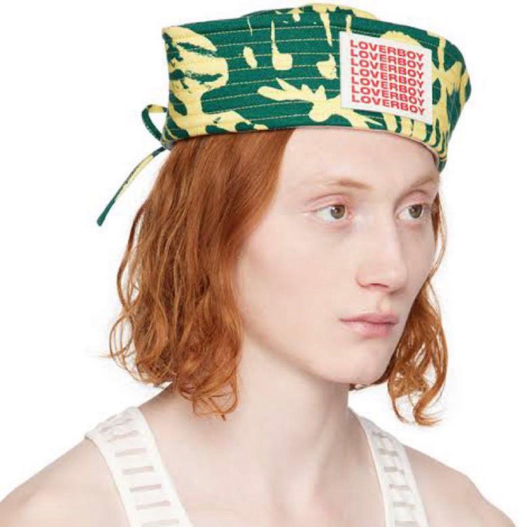 【値下げ】CharlesJeffrey LOVERBOY ハット カモフラ