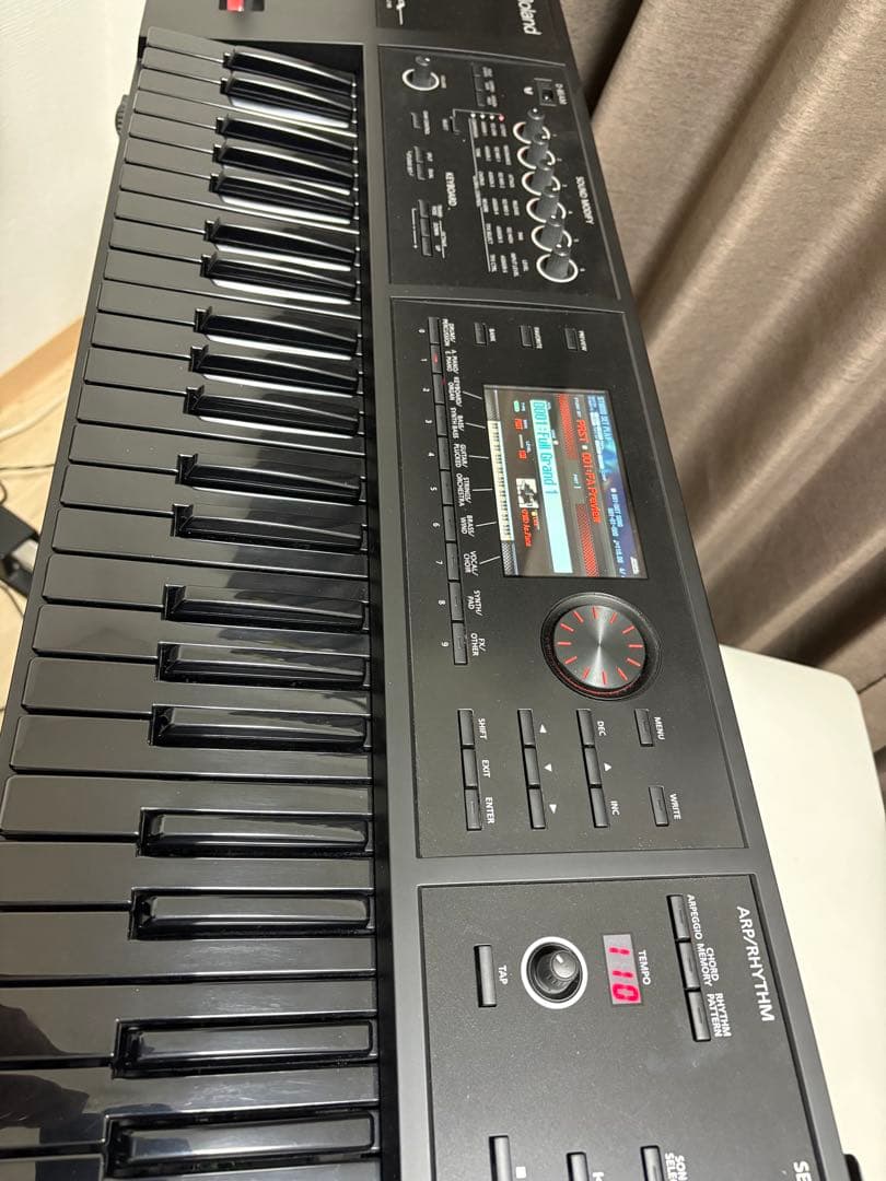 【希少限定黒】Roland FA-06Bフルセット・ペダル2種・保証書付｜極美品