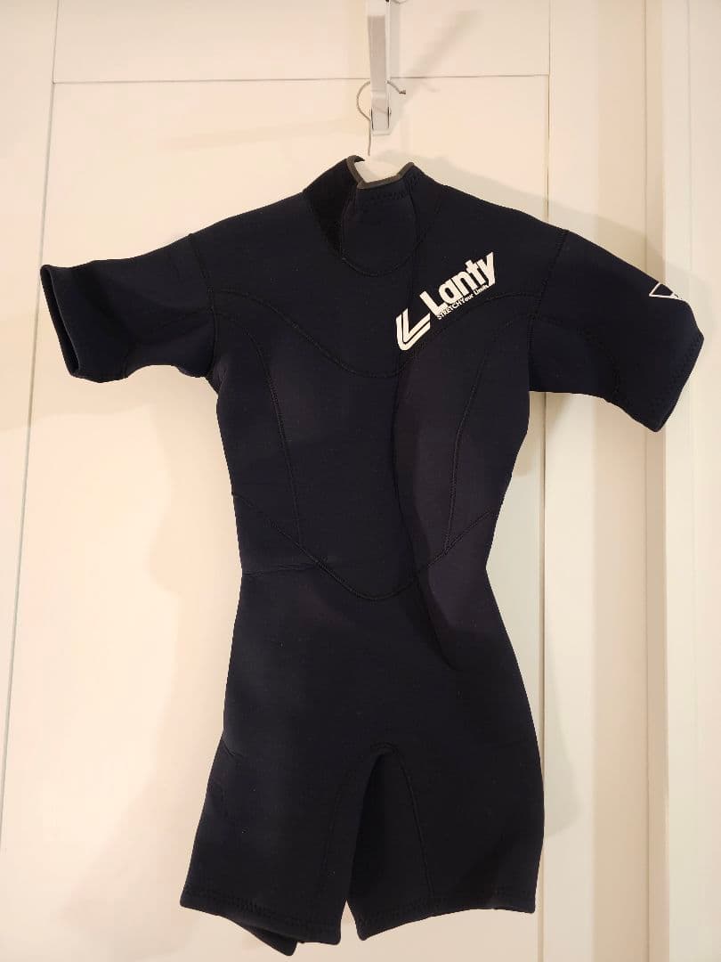 新品 Lanty ウェットスーツ ショートスプリング レディースS
