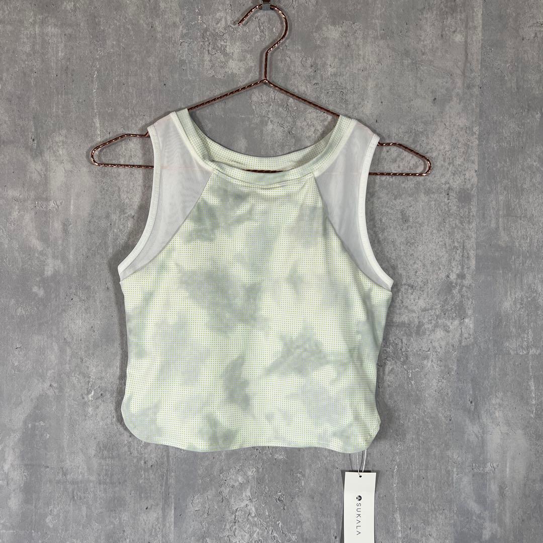 新品 SUKALA スカーラ ドットプリントブラタンクトップ