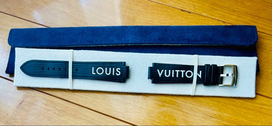 【極美品】ルイヴィトン タンブール エピ レザーベルトブラック