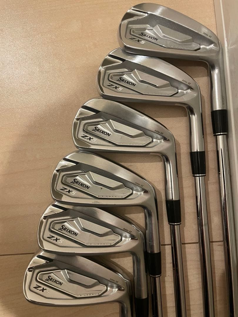 名器! スリクソン ZX5 MK2 アイアン 6本セット(P〜5)