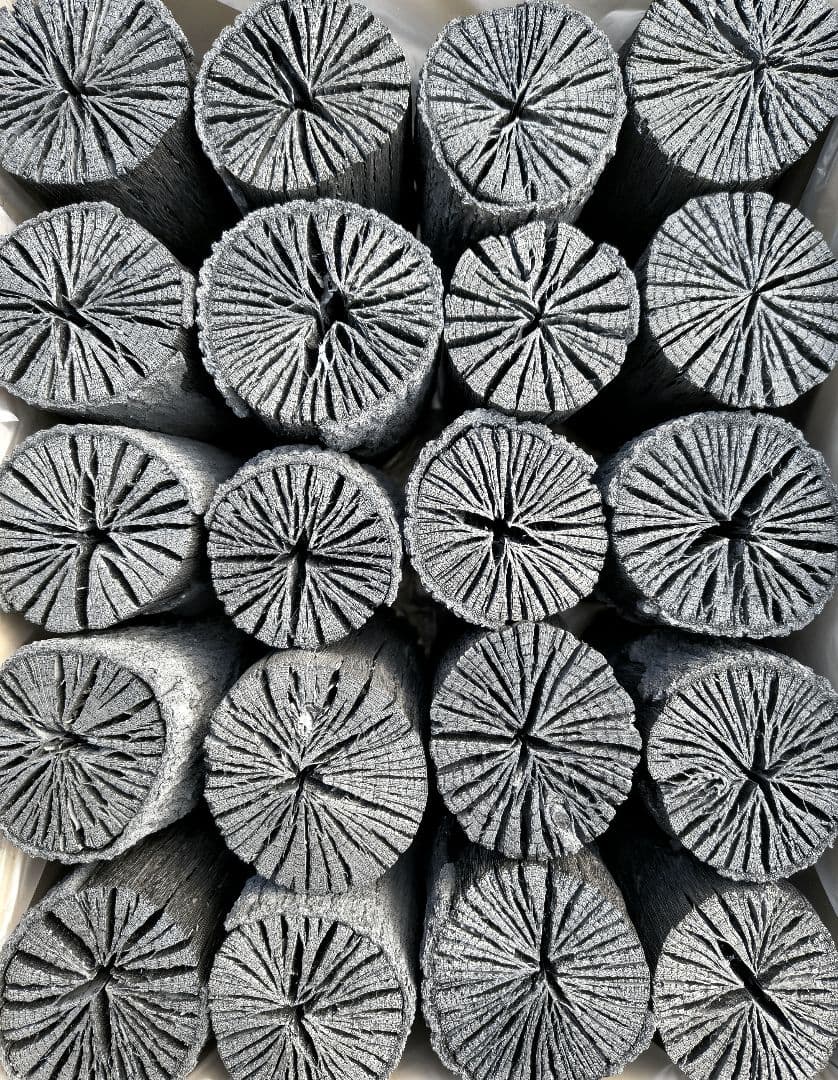 【愛媛産】クヌギ炉用胴炭約5kg 皮剥がれ