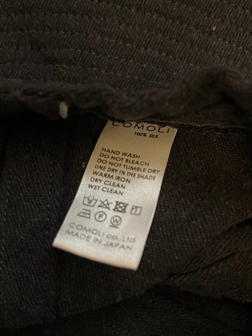 comoli シルクネップ　ハット　(紐なし)