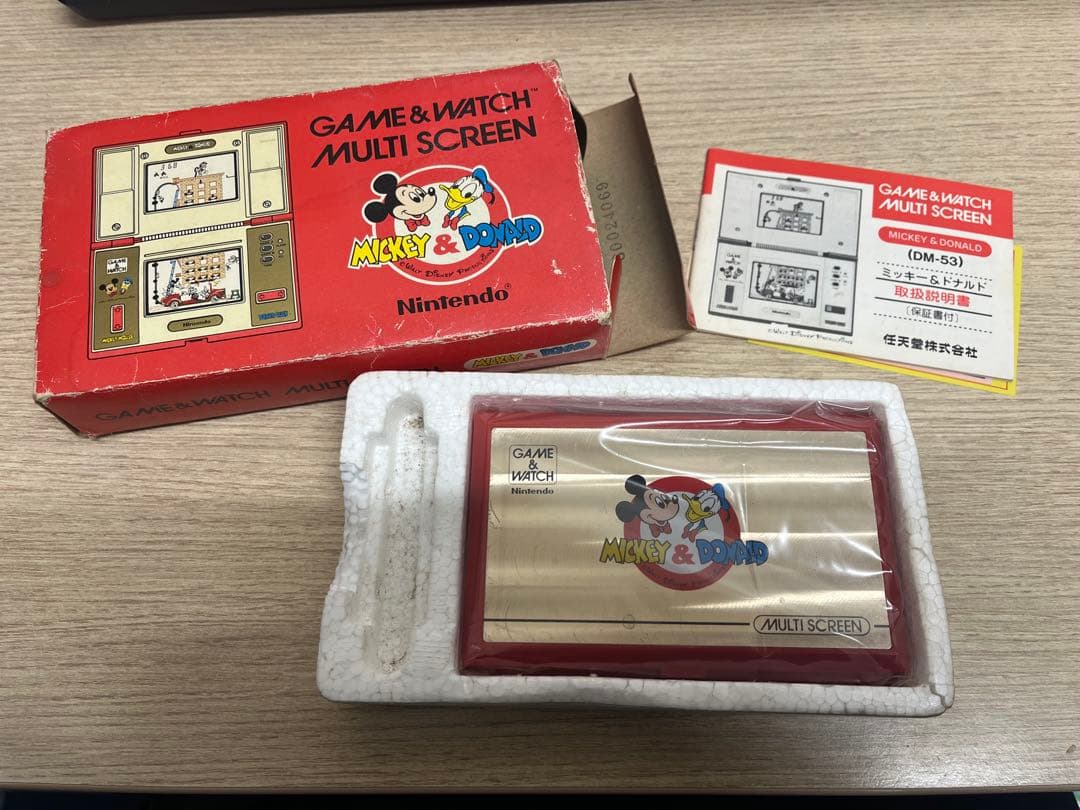 任天堂 ゲーム&ウォッチ ミッキー&ドナルド