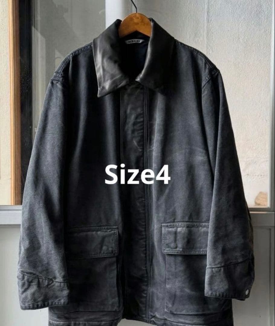 ジャケット・アウター AURALEE COTTON DUCK BLOUSON 4