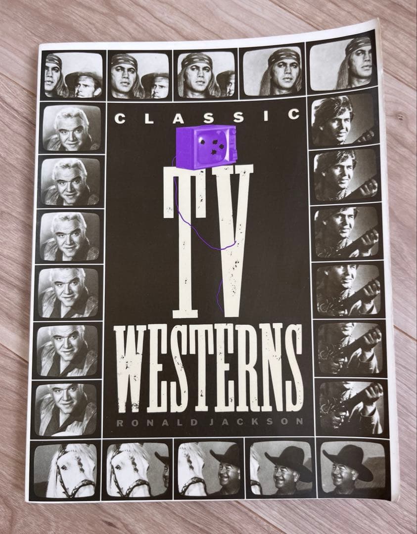 稀少　CLASSIC TV WESTERNS RONALD JACKSON 書籍