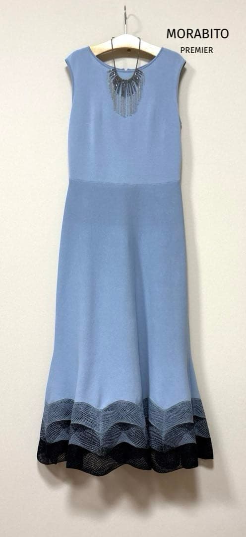 MORABITO モラビト《プルミエ》コットンニット＂luxe＂ワンピース