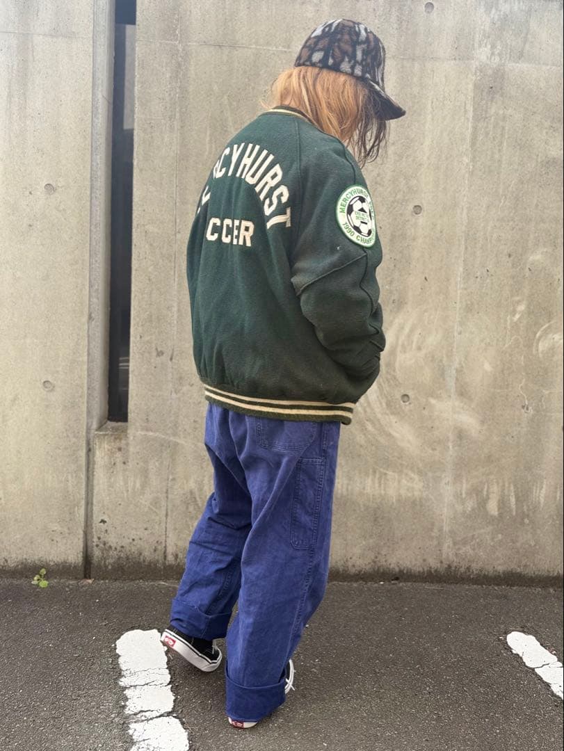 DeLONG スタジャン USA製MERCYHURST SOCCER