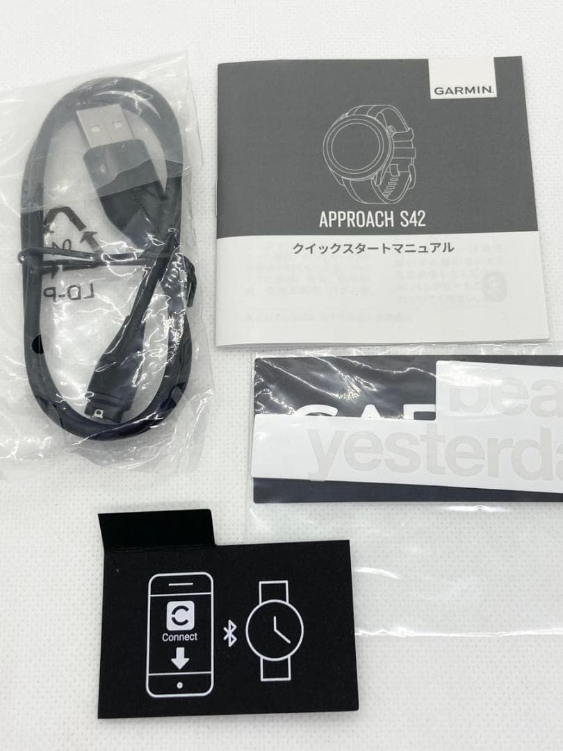 未使用　GARMIN ガーミン Approach S42 　GPSゴルフウオッチ