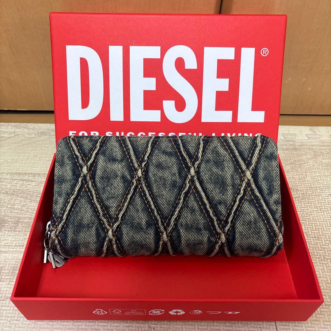 本最終　DIESEL Charm-D Continental Zip L 新品