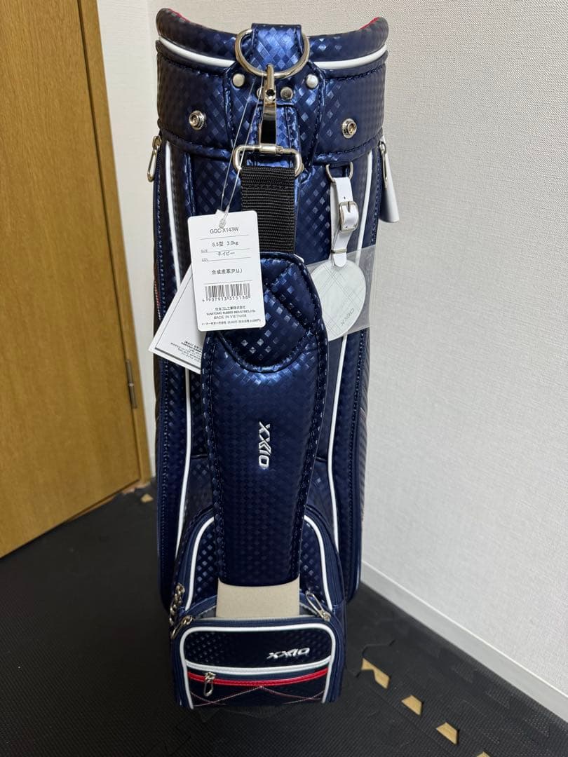 ゼクシオレディス　キャディバッグ　新品　ネイビー　GGC-X143W