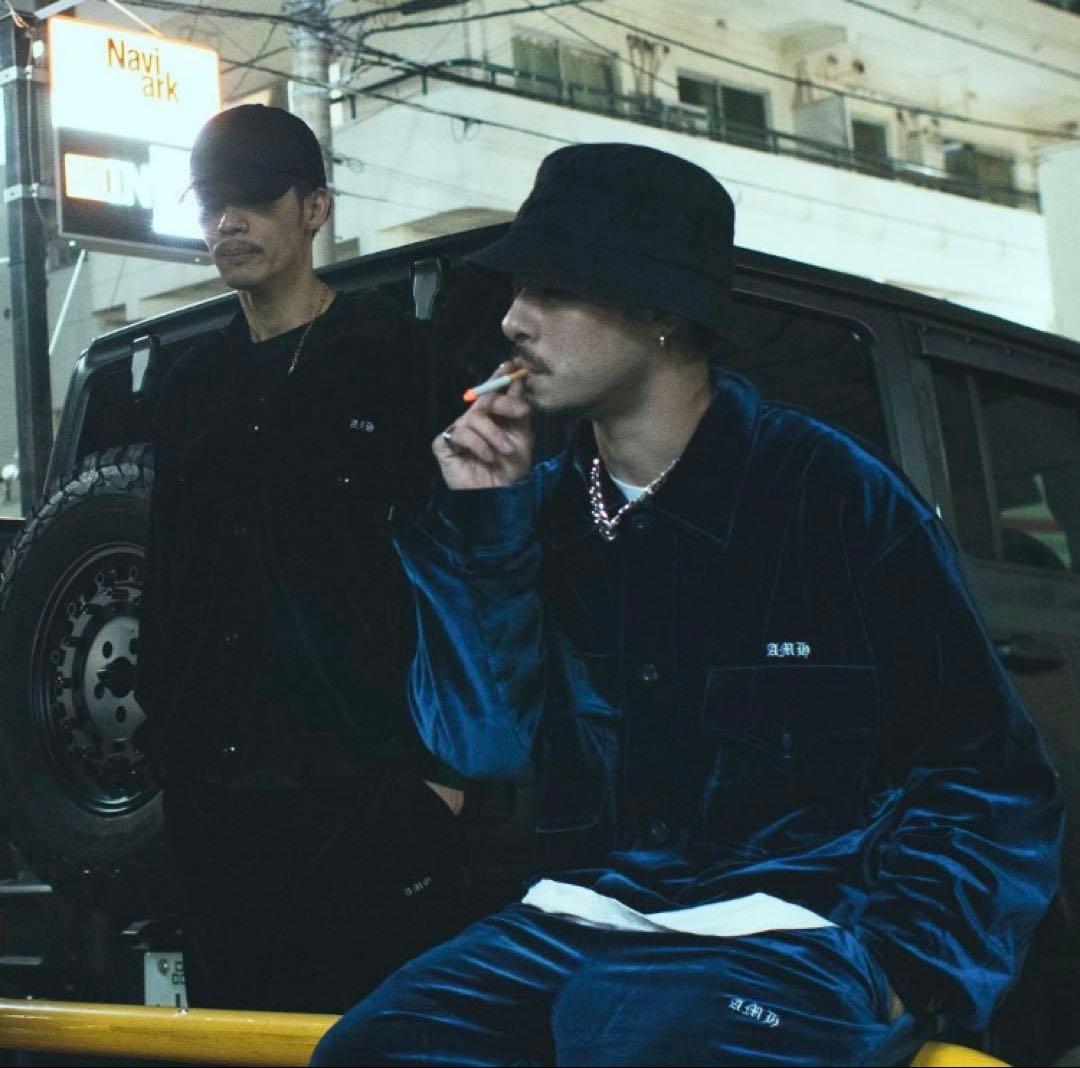 暁*様 All My Homies ベロアセットアップ XL