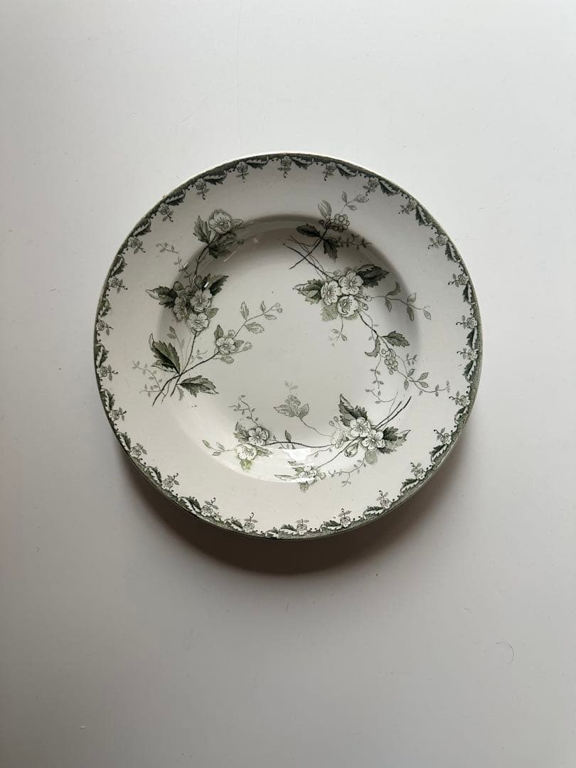 st amand サンタマン　バラ　フランス　アンティーク　プレート　皿