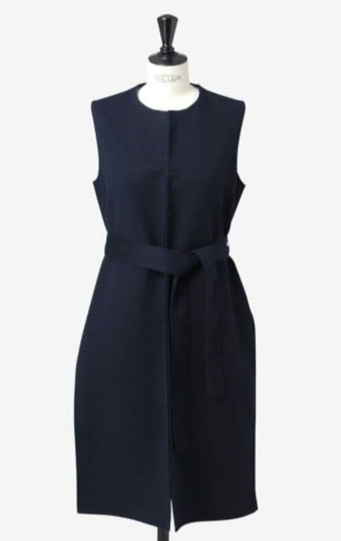 MANZONI24 マンツォーニ24 ロロピアーナ　ロングベスト ネイビー