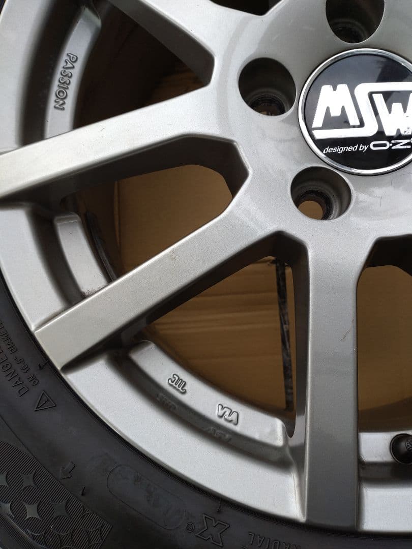 【栄光1/4】スタッドレスタイヤ用アルミホイール　1/4