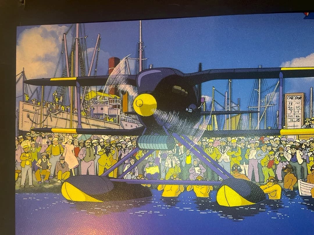 ジブリ名作「紅の豚」　台湾限定　ポスター全3種