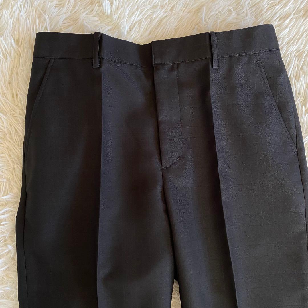 【未使用に近い】ヒロミチナカノ　フォーマル6点セット　160cm 黒　しつけ糸有