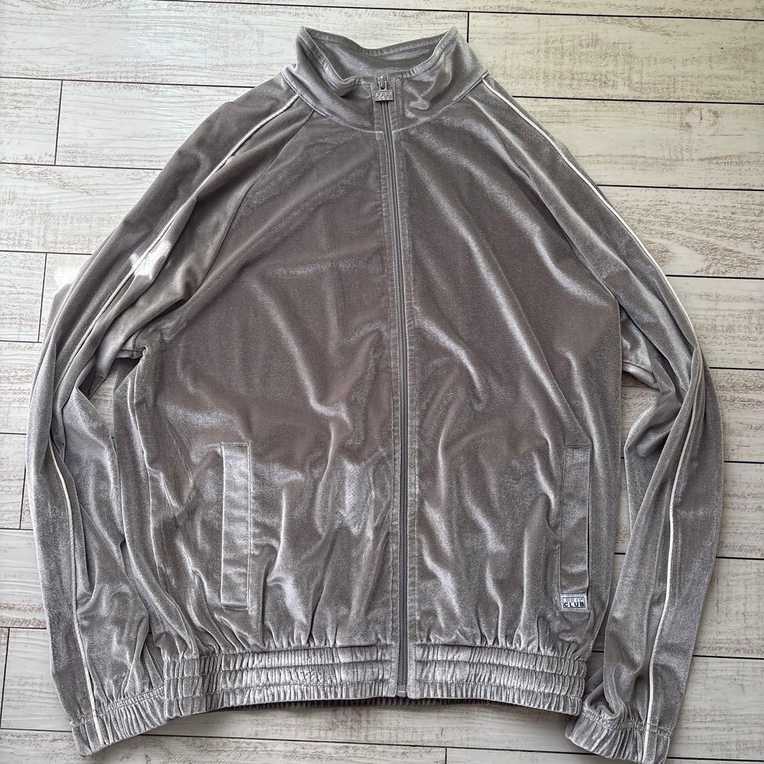 PRO CLUB ベロアジャージ グレー