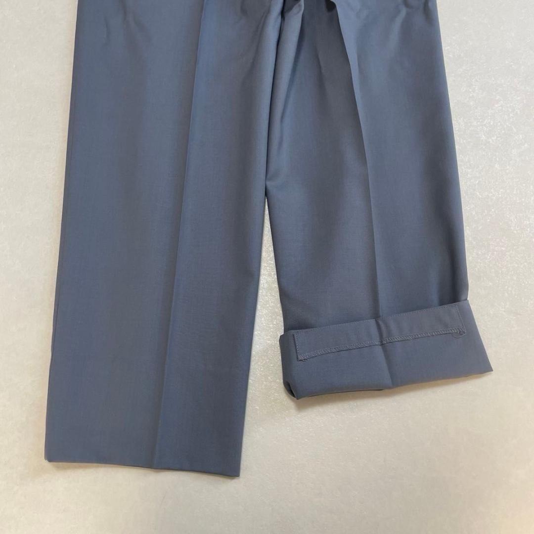 タグ付き 90s セットアップ ダブルスーツ ブルー×イエロー 成人式