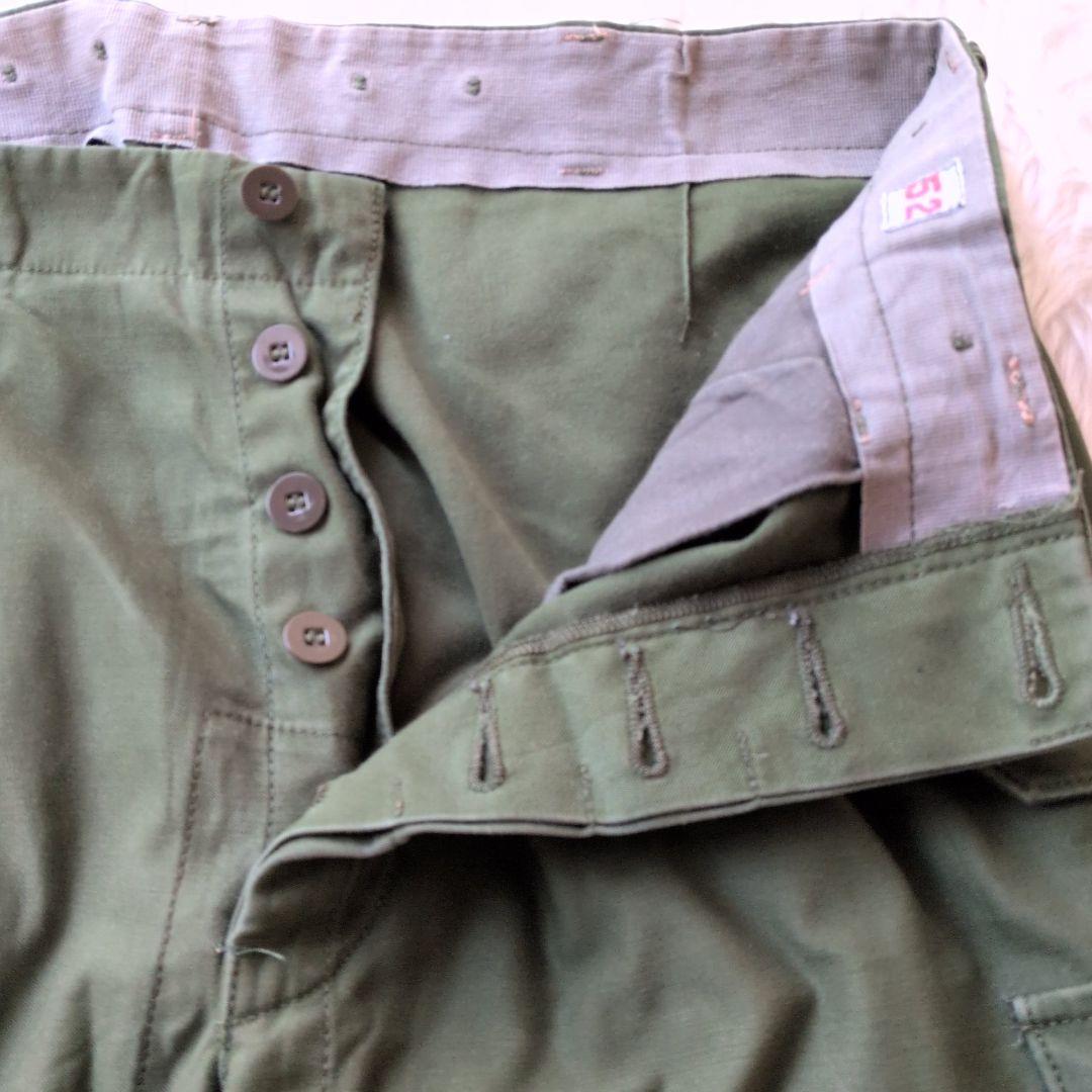 TA✨菅田将暉着用✨実物★スウェーデン軍★M-59カーゴパンツ★W86★グ