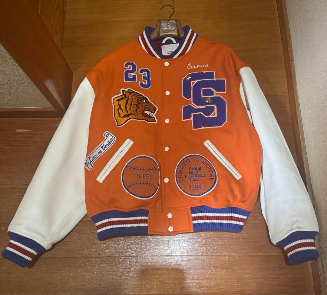 岡*郎様 Supreme Tiger Varsity Jacket 2023 L