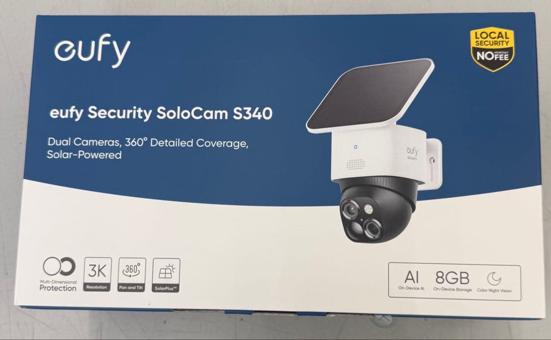 eufy Security SoloCam S340 防犯カメラAnker