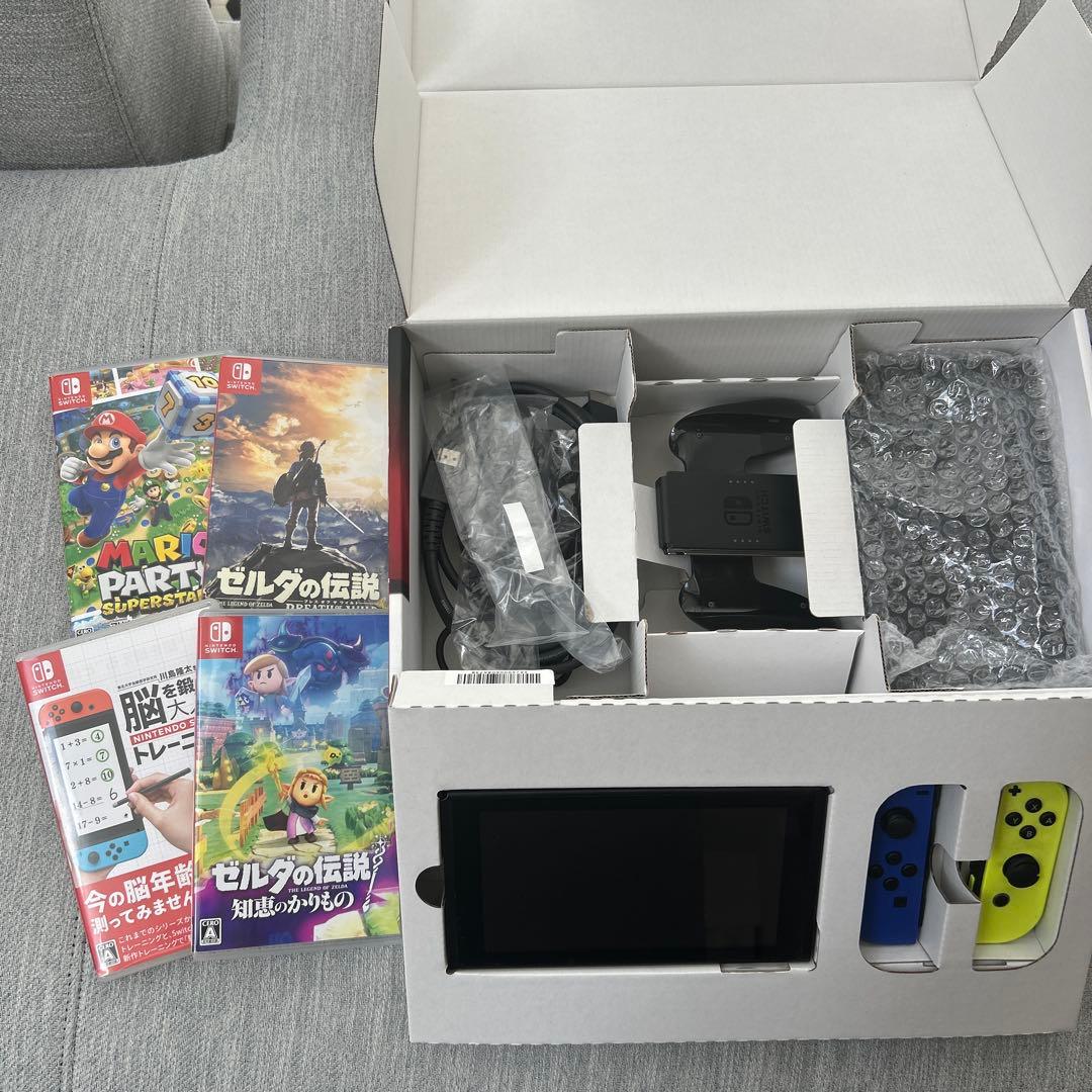 Switch本体&ソフト4点セット！！