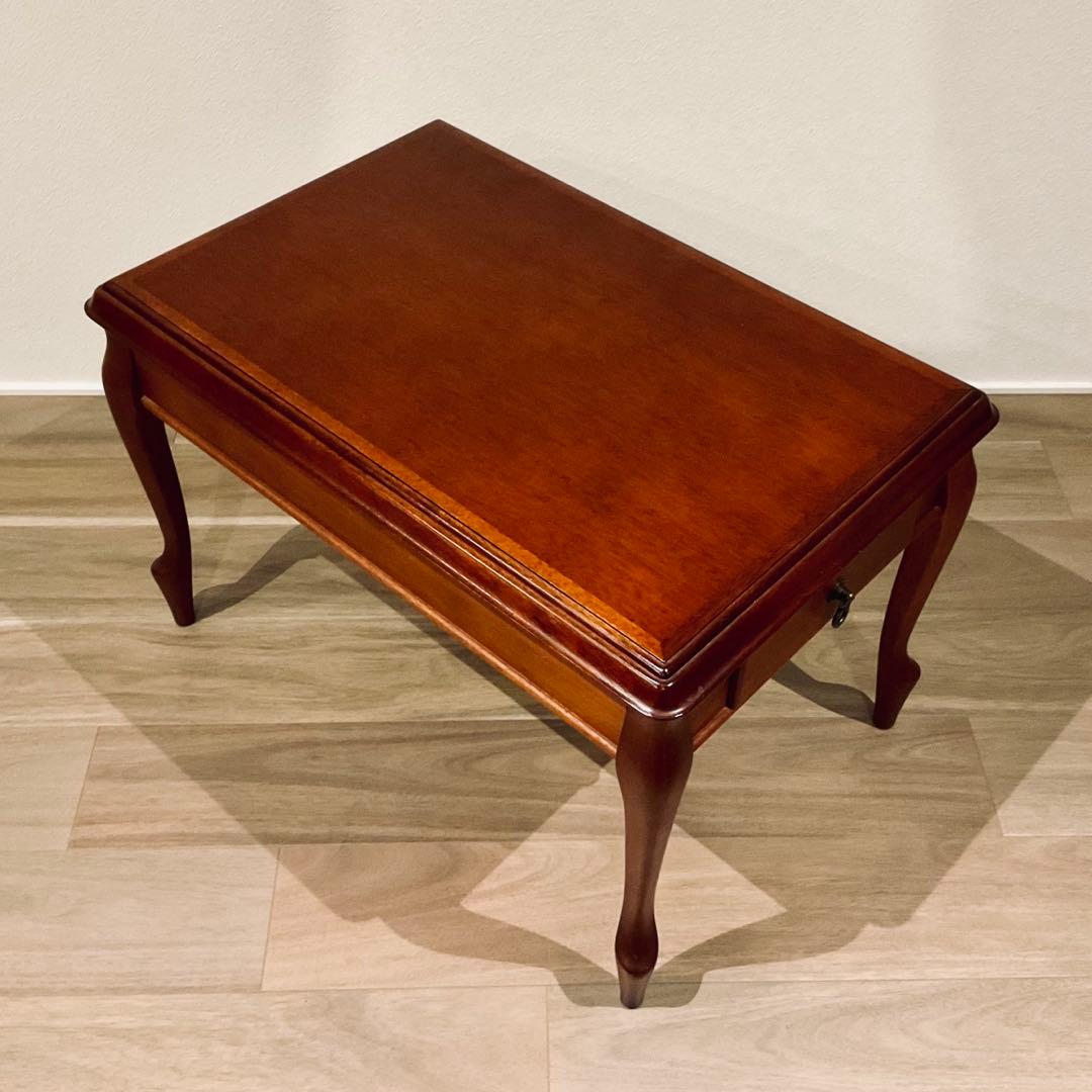 ⭐️ヴィンテージ⭐️【美品】maruni サイドテーブル 猫脚 天然木 木工