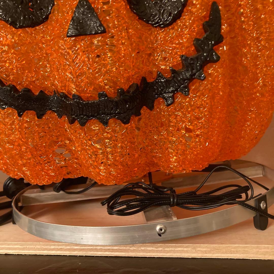 オレンジのジャック・オー・ランタンライト　ビッグ60㌢