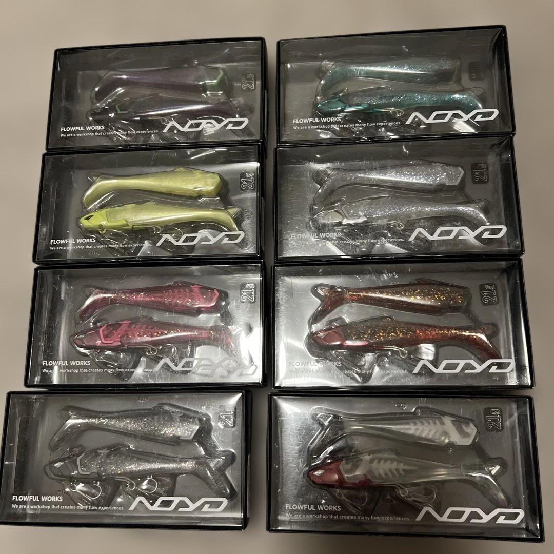 NOYD フローフルワークス 21g ソフトルアー バラ売り可能