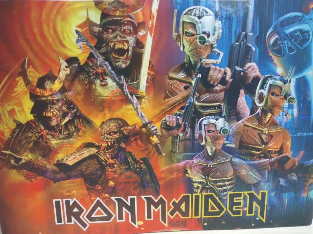 Iron Maiden Eddie NECA製フィギュア2体セット 未使用品