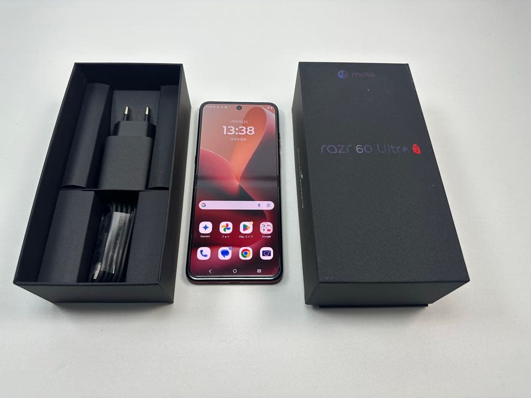 美品 MOTOROLA razr 60 ultra 512GB アメリカ版