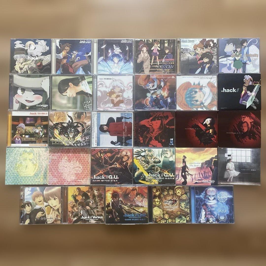 .hack// CD サントラ OST ラジオCD ドラマCD まとめ売り