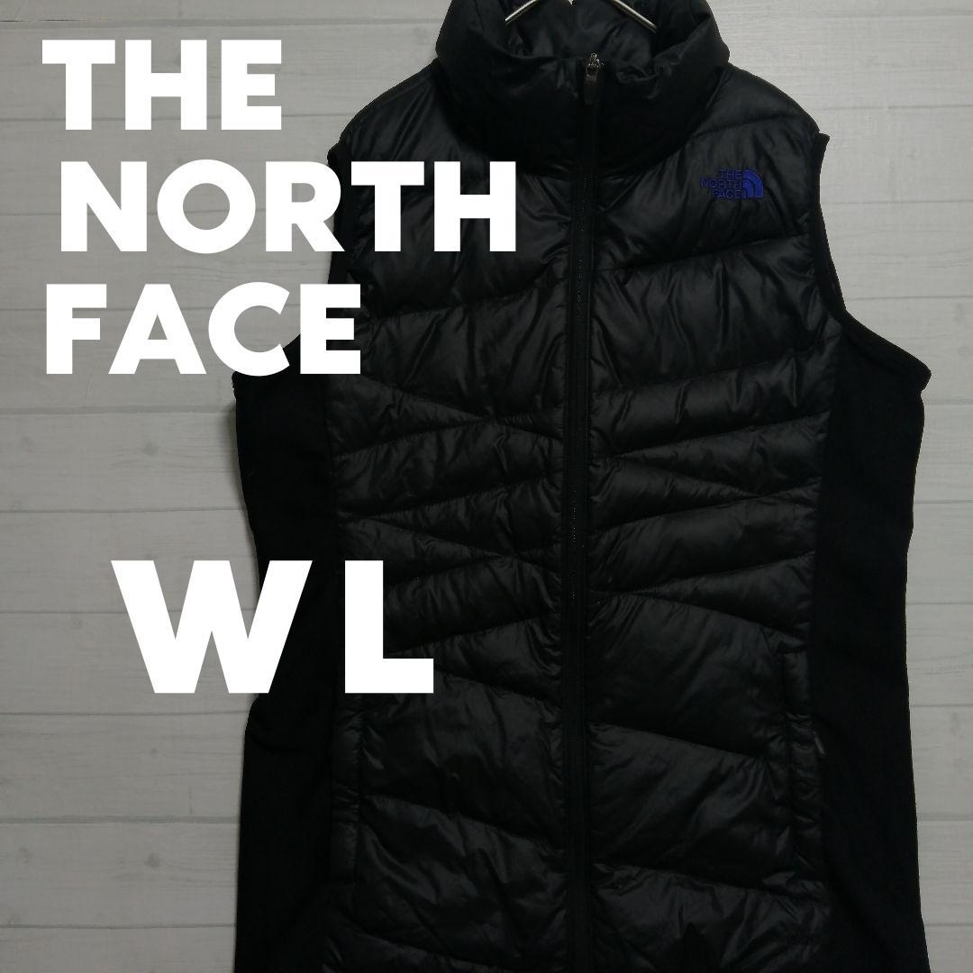 THE NORTH FACE ブラック ダウンベスト ウィメンズ　L