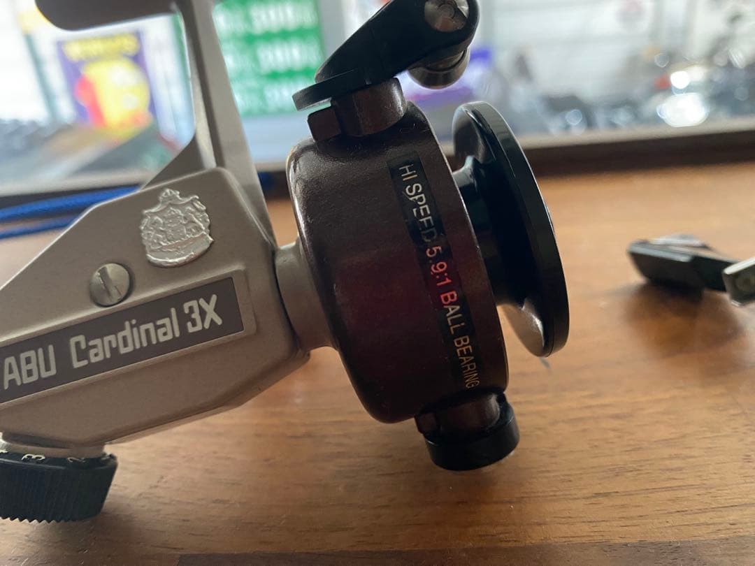 美品 激レア ABU Cardinal 3X アブガルシア カーディナル3X