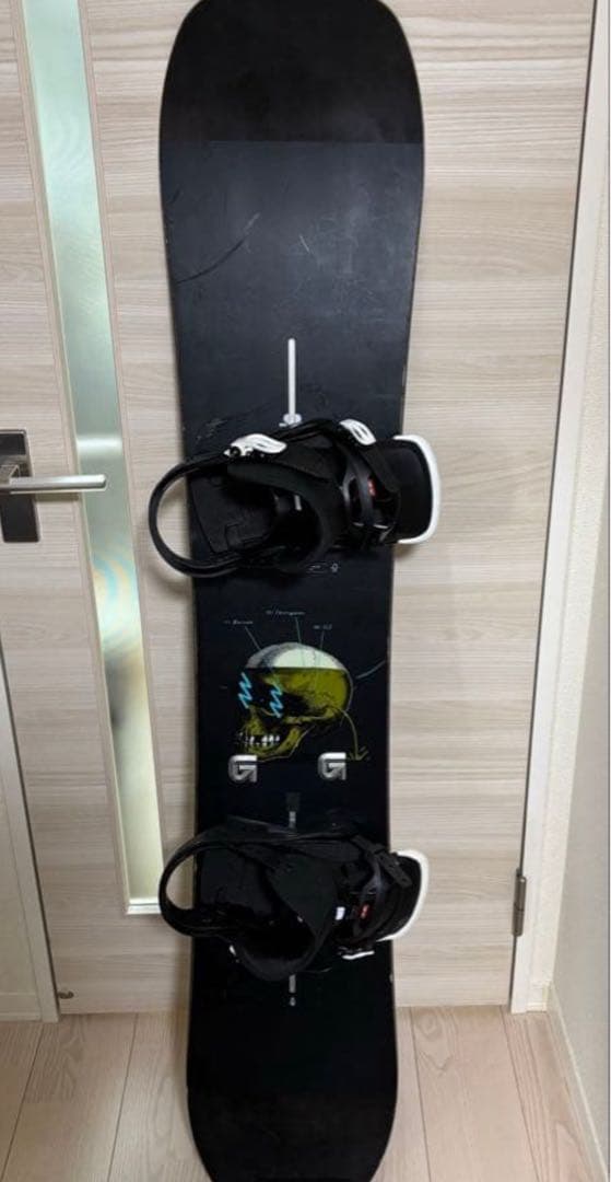 BURTON スノーボード スカルデザイン