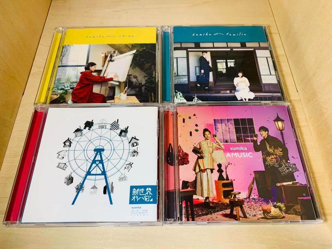 sumika familia Chime AMUSIC 新世界～ 4枚 初回盤