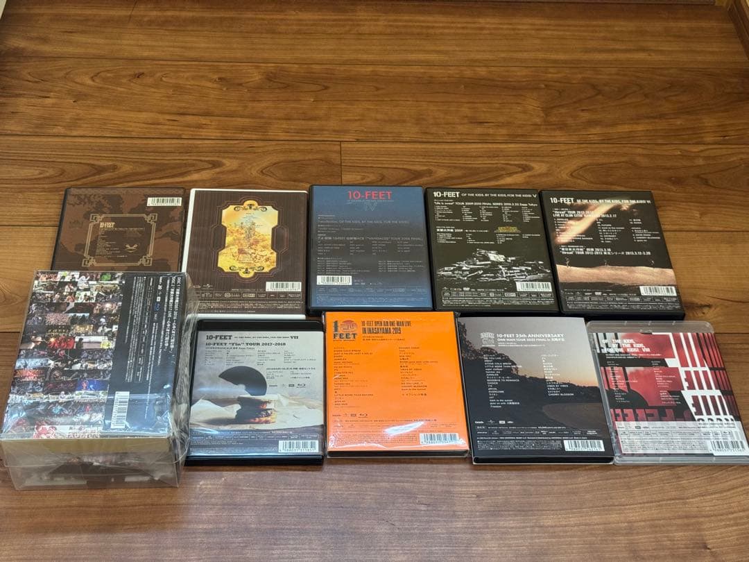 ムーンサルトプレス 10-FEET DVD Blu-ray テンフィート