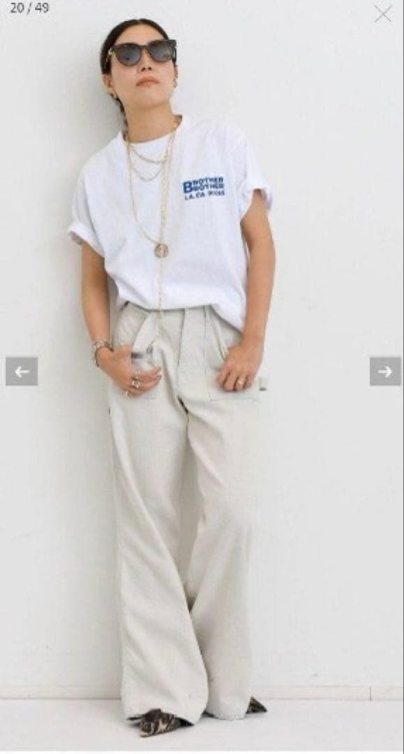 短期出品！GOOD GRIEF DAMAGED PAINTER PANTS 34