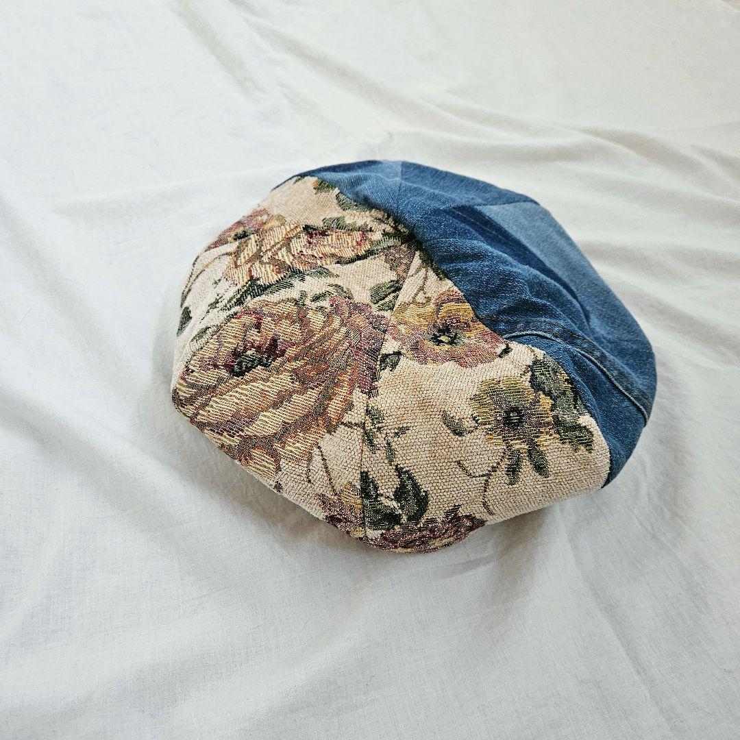 KAPITAL キャピタル ゴブラン デニム ベレー帽 パッチワーク 日本製