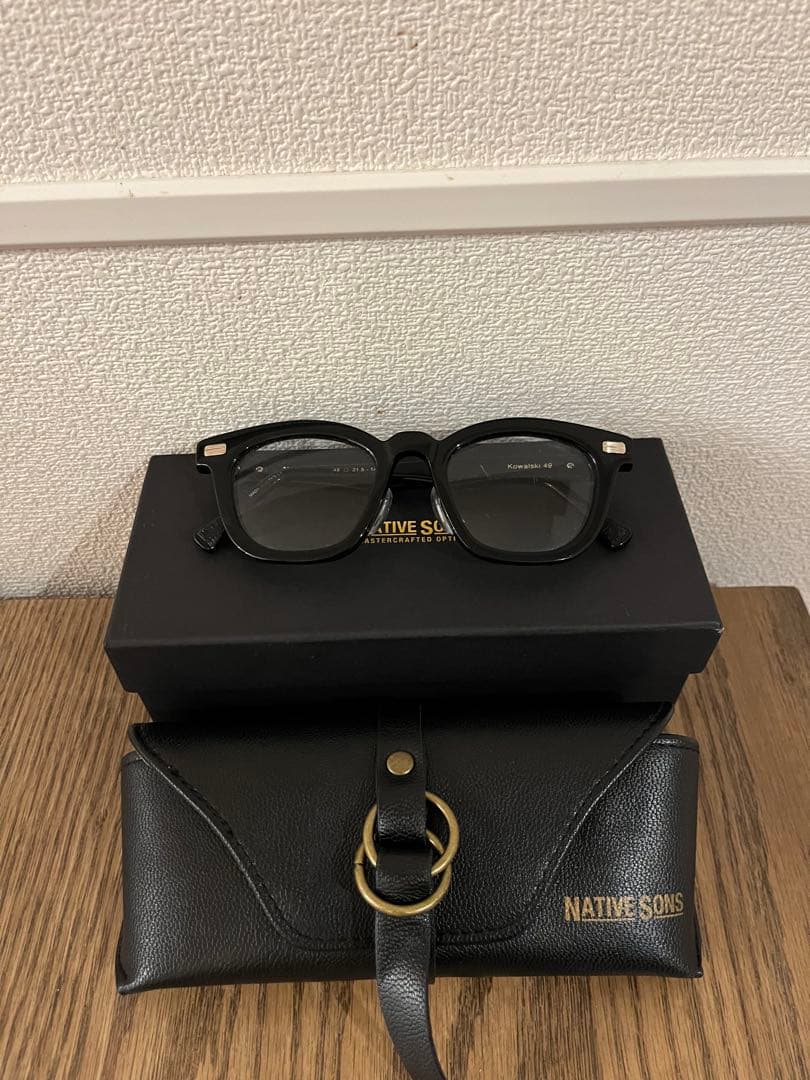 S【レンズ交換済】native sons サングラス kowalski