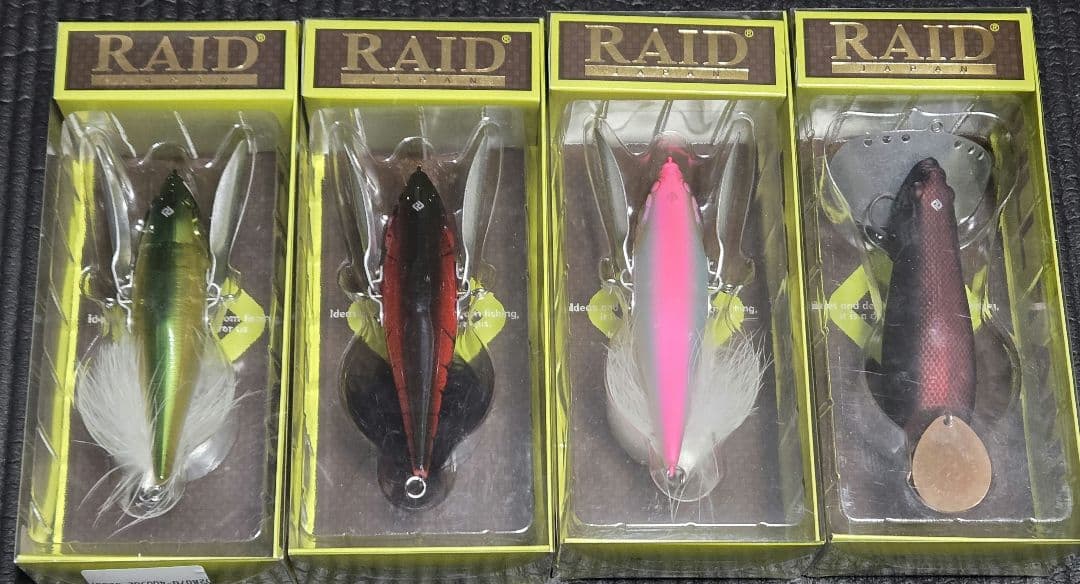 RAID JAPAN DODGE ＆ BULL TANK ルアー4個セット